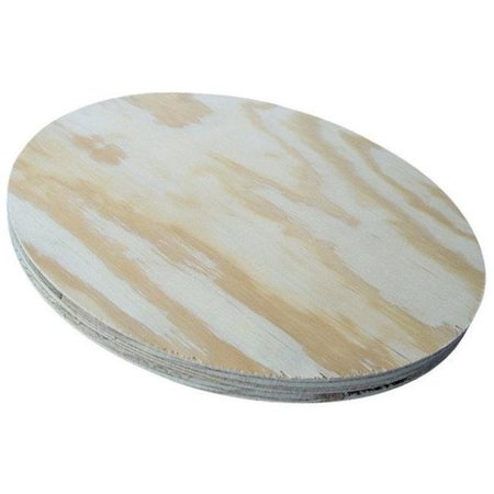 ALEXANDRIA MOULDING Alexandria Moulding PYR04-PY024C 23.75 x 0.75 in. Round Plywood 5417084